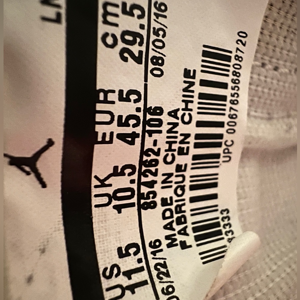 Jordan 3 Retro true blue 2016‎ - Picture 12 of 12
